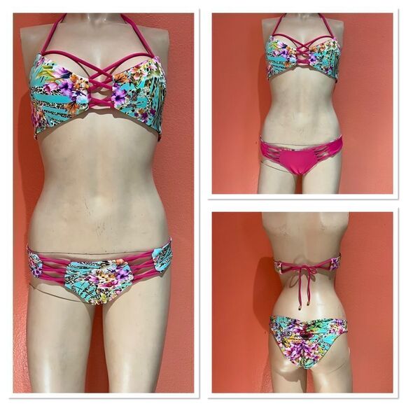 Beach bunny bikini set!!